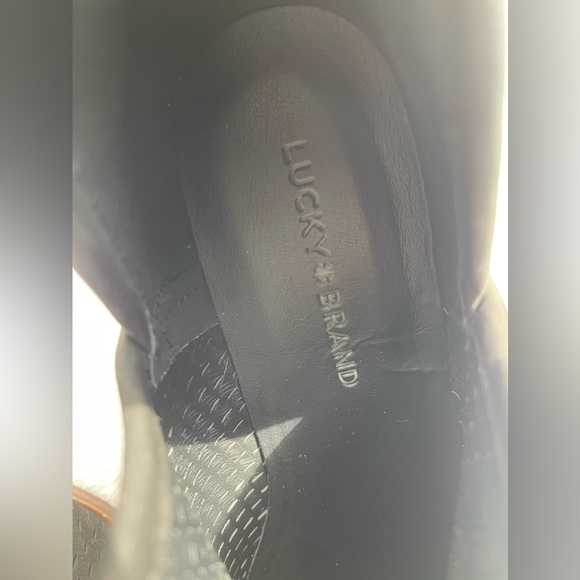 Lucky Brand Baley Black Booties Women’s Size 9.5 - Picture 3 of 10